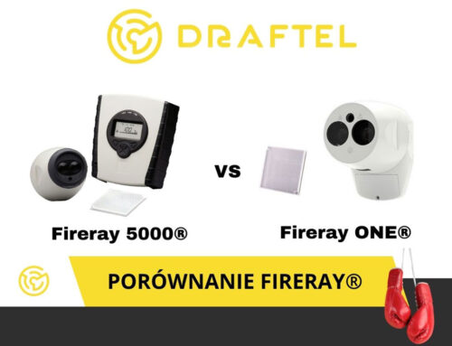 Porównanie czujek liniowych Fireray 5000 oraz Fireray One