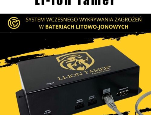 Li-Ion Tamer – System wczesnego wykrywania zagrożeń w bateriach litowo-jonowych